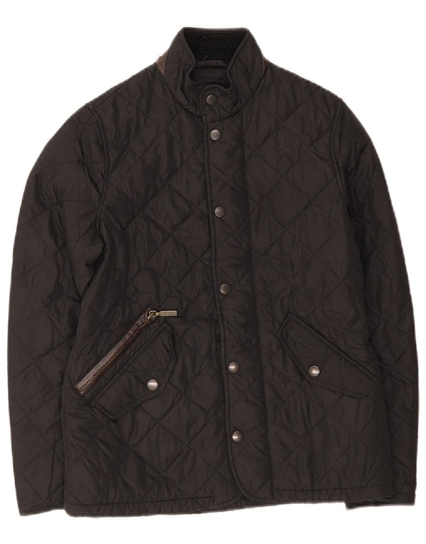 Barbour Boys Quiltet Jakke 10-11 År Stor Sort