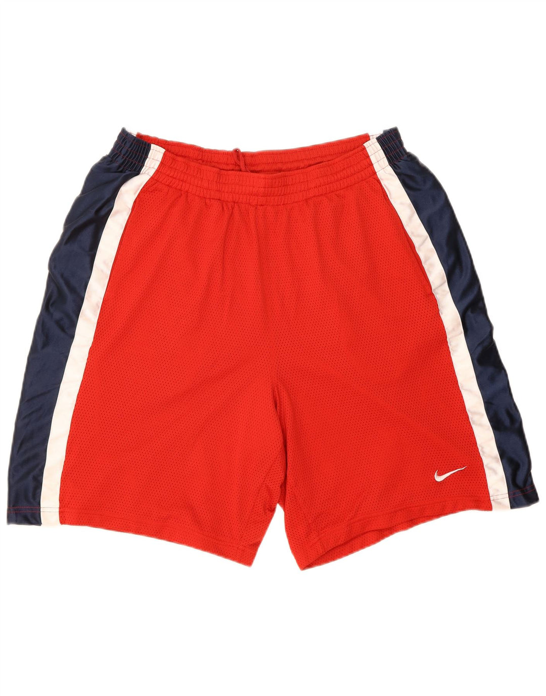 NIKE Mens Sport Shorts 2XL  Red Colourblock Polyester