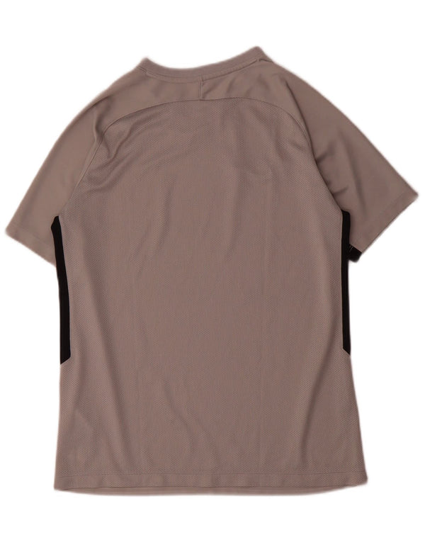 Nike Boys Dri Fit T-Shirt Top 13-14 år XL Grå Colourblock Polyester