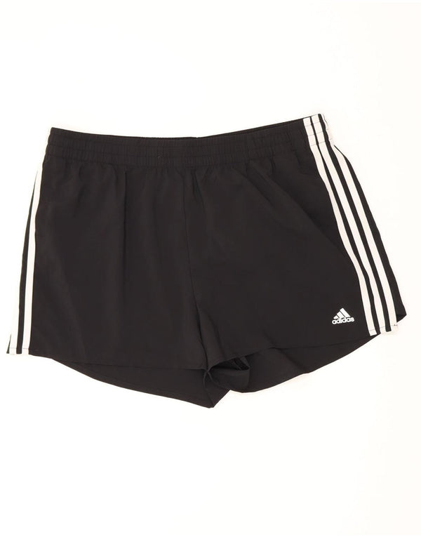Adidas Aeroready Sportsshorts til kvinder UK 20/22 XL Sort Polyester