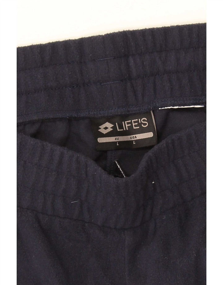 Lotto Herre træningsdragt Bukser Joggers Large Navy Blue