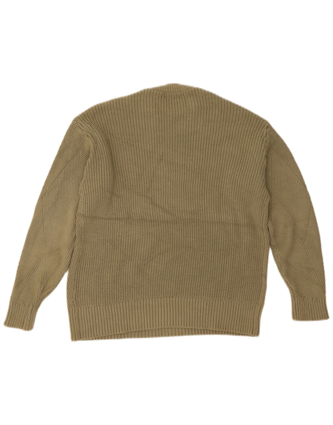 Marks & Spencer Dame sweater med rund hals DK 14 Medium Khaki