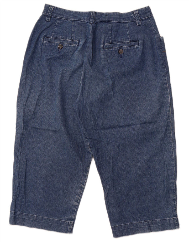 Lee Dame Petite Capri Jeans US 8 Medium W30 L18 Blå Bomuld