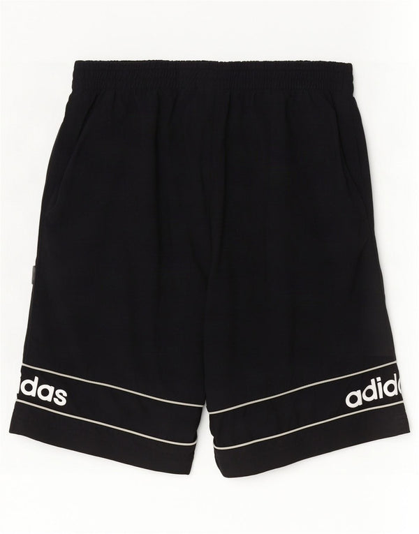 Adidas Grafiske Casual Shorts til mænd W32 Medium Sort Polyester