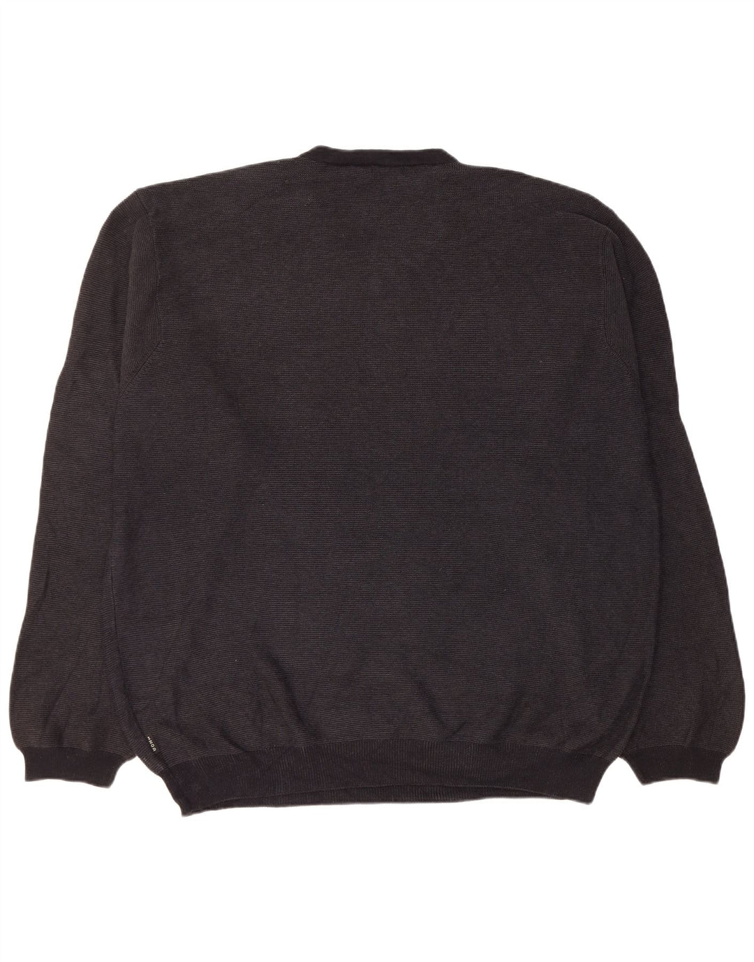 Izod Herre V-hals sweater 2XL sort bomuld