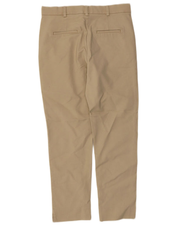 Marks & Spencer Dame Autograph Chino Bukser UK 10 Small W30 L26 Beige
