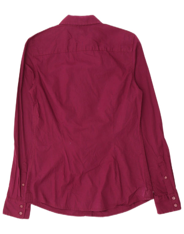 Tommy Hilfiger Dameskjorte UK 6 XS Lilla Bomuld