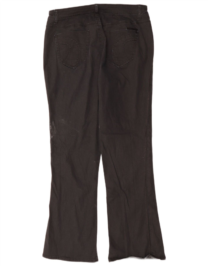 Dkny Dame Bootcut Jeans US 16 2XL W32 L31 Sort Bomuld