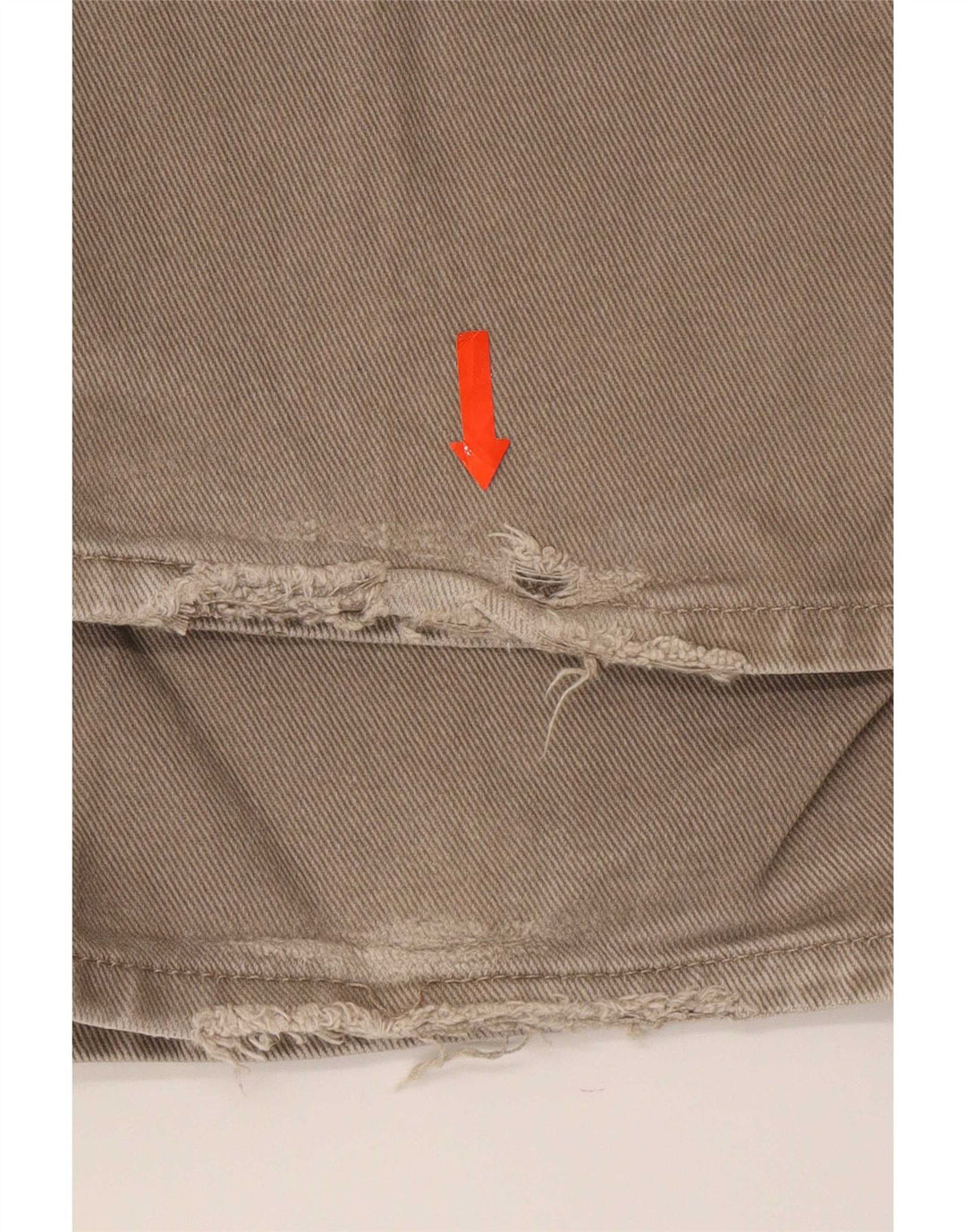 Marks & Spencer Herre Blue Harbor Straight Jeans W36 L29 Beige Bomuld