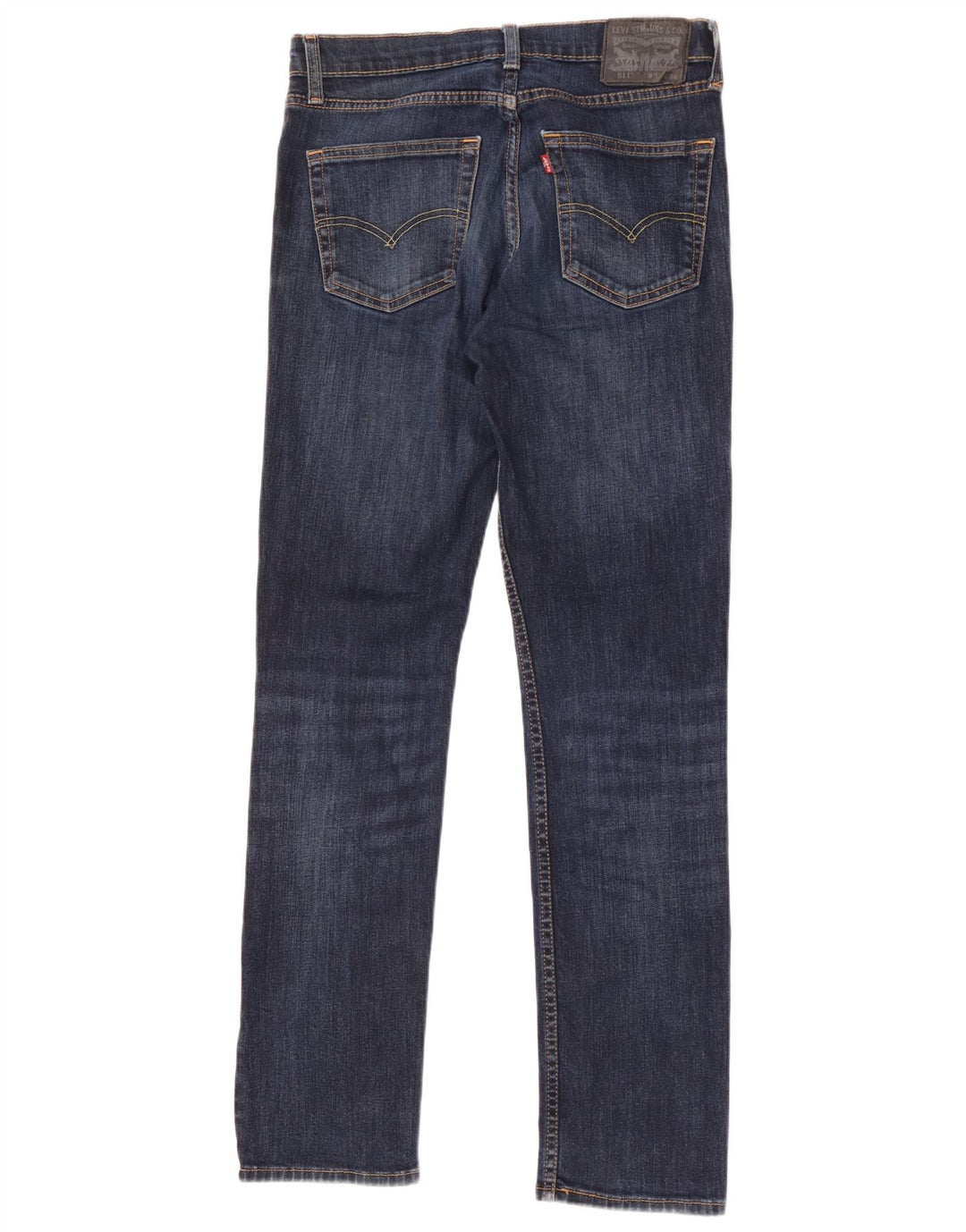 Levi's Herre 511 Slim Jeans SLIW32 L34 Blå Bomuld