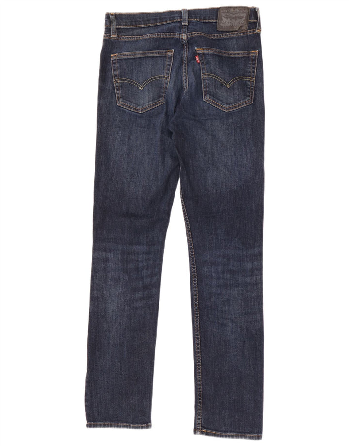 Levi's Herre 511 Slim Jeans SLIW32 L34 Blå Bomuld