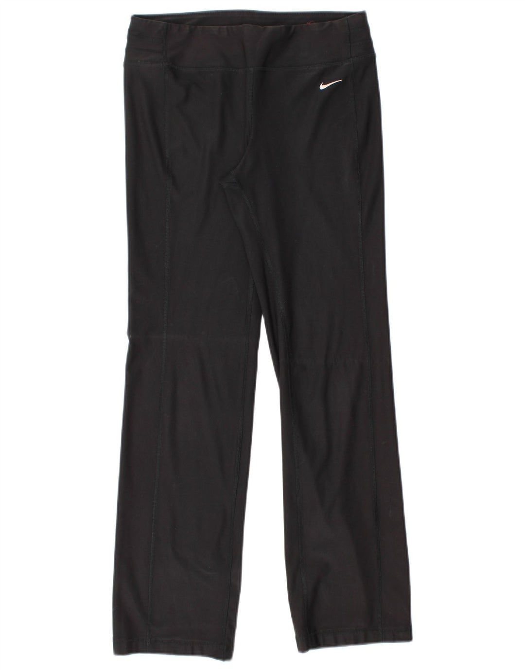 Nike Dame Dri Fit træningsdragt Bukser UK 10 Small Black Polyester