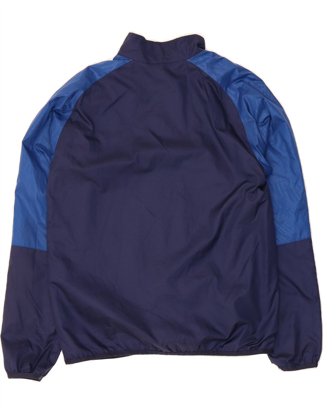 PUMA Mens Pullover Tracksuit Top Jacket Small Navy Blue Colourblock Vintage Puma and Second-Hand Puma from Messina Hembry 