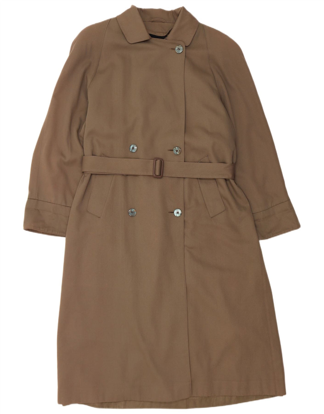 JONES NEW YORK Trench Coat til kvinder UK 14 Stor Khaki