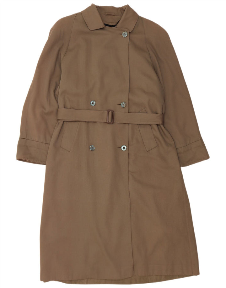 JONES NEW YORK Trench Coat til kvinder UK 14 Stor Khaki