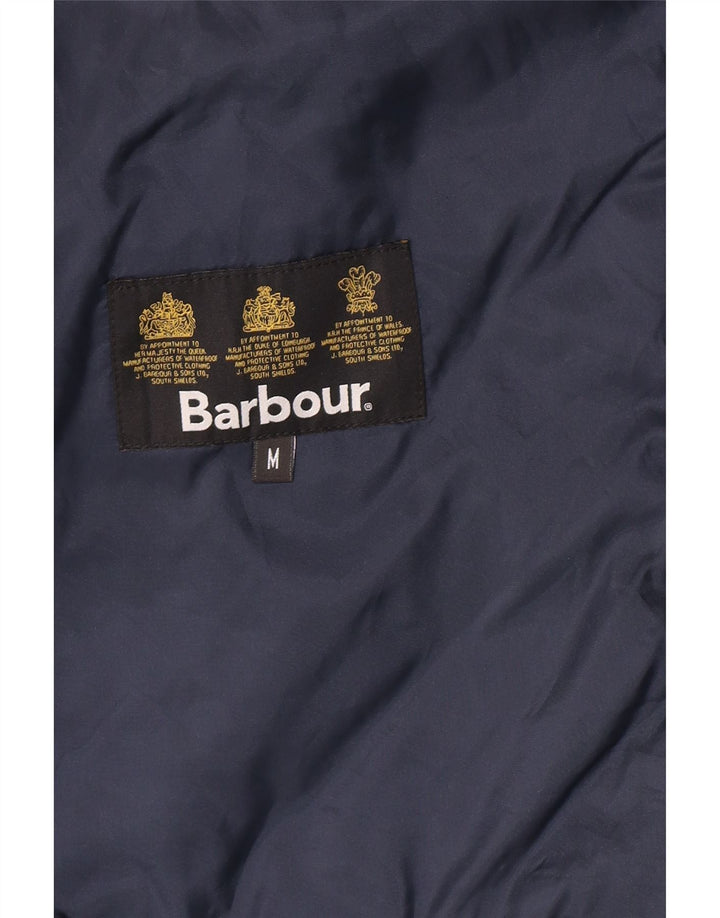 Barbour Herre quiltet jakke UK 38 Medium Navy Blue Polyester