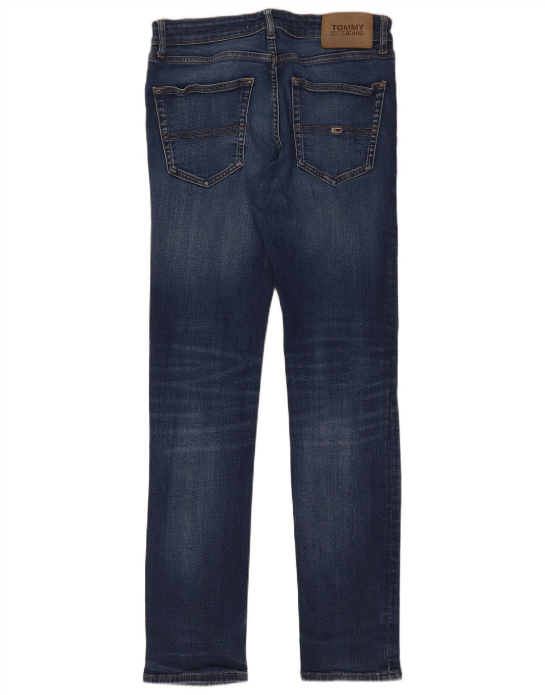 Tommy Hilfiger Herre Slim Jeans W30 L32 Marineblå