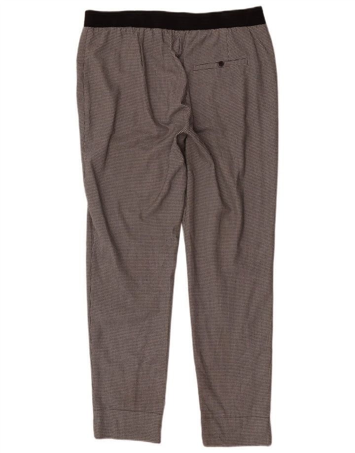 Zara Trafaluc koniske bukser til kvinder Medium W30 L30 Sort Houndstooth