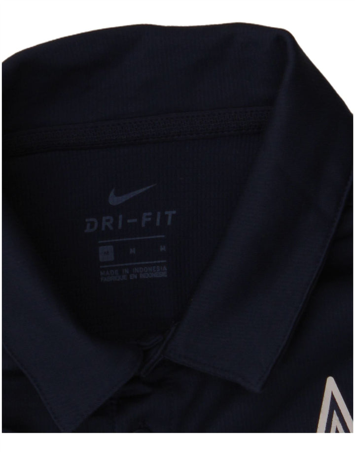 Nike Dri Fit poloshirt til mænd, medium marineblå