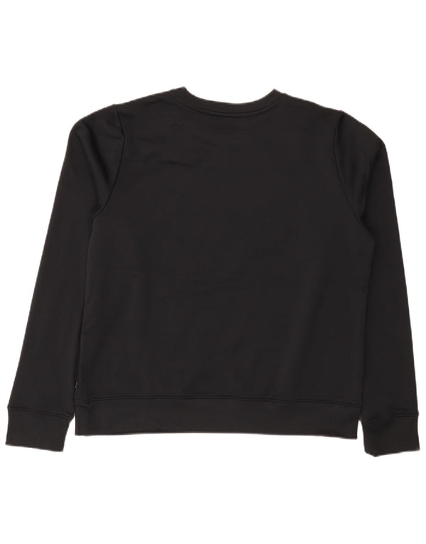 Under Armour Dame Grafisk Sweatshirt Jumper UK 16 Large Sort