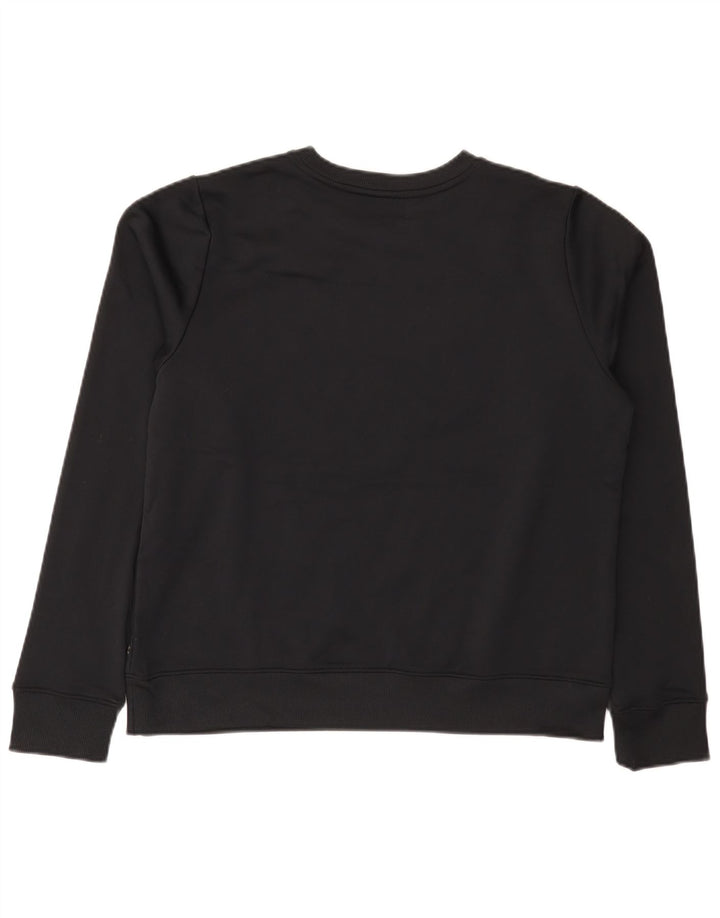 Under Armour Dame Grafisk Sweatshirt Jumper UK 16 Large Sort
