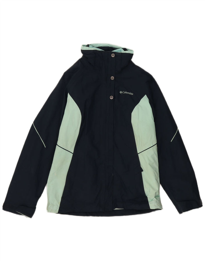 Columbia Dame Bugaboo Windbreaker Jacket UK 10 Small Navy Blue