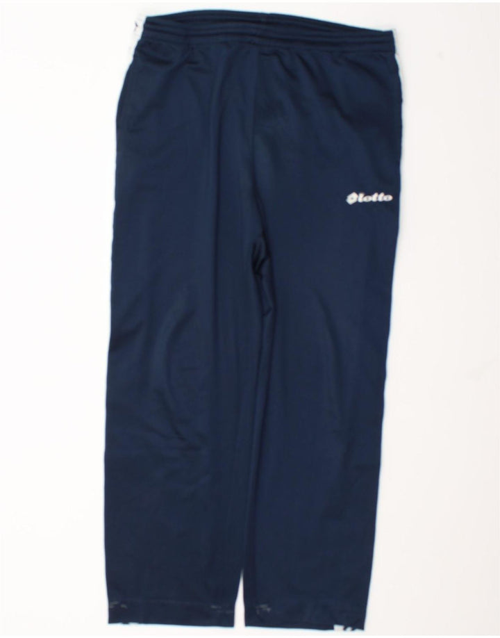 Lotto Herre grafisk træningsdragt Bukser Large Navy Blue Colourblock