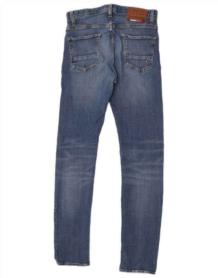 Tommy Hilfiger Dame Bleecker Slim Jeans W28 L32 Blå Bomuld