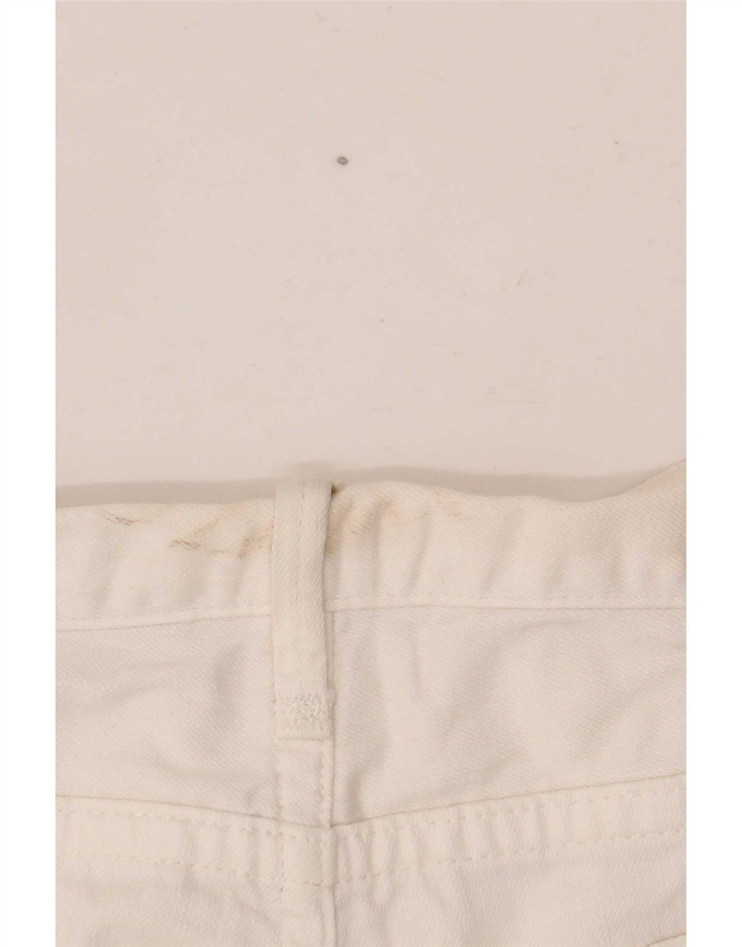 Replay Herre Straight Jeans W38 L34 Hvid Bomuld