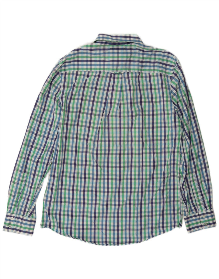 Crew Clothing Herre Classic Fit Shirt Medium Multicolored Gingham Cotton