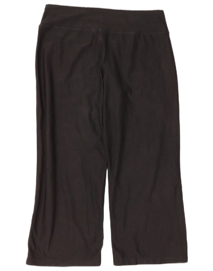 Nike Dame Capri Leggings US 8/10 Medium Black Polyester