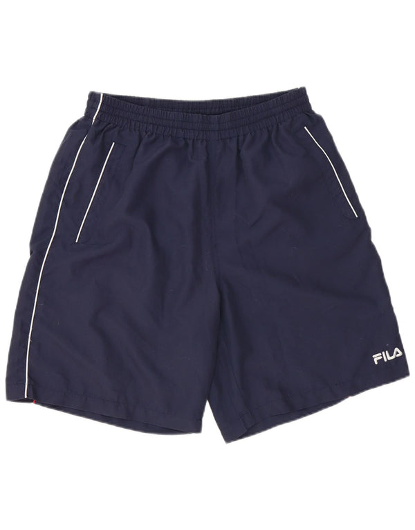 Fila Sportshorts til mænd, store marineblå polyester