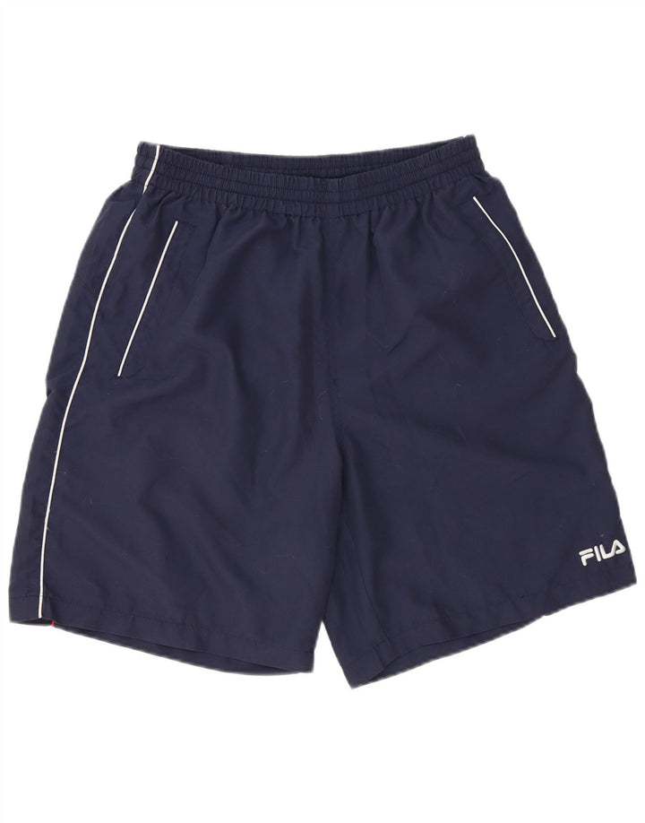 Fila Sportshorts til mænd, store marineblå polyester