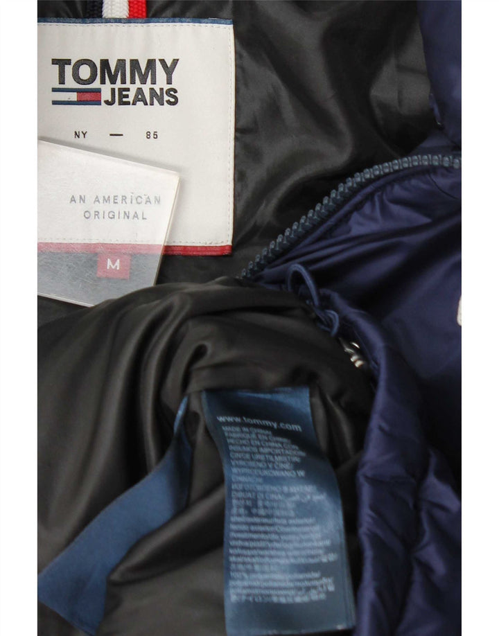 Tommy Hilfiger Herre Polstret Jakke UK 38 Medium Navy Blue Polyamid