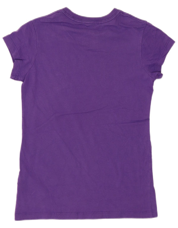 Nike Girls Regular Graphic T-Shirt Top 10-11 år Medium Purple Sports