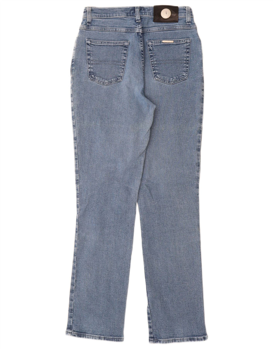 Trussardi lige jeans til kvinder W27 L31 blå bomuld