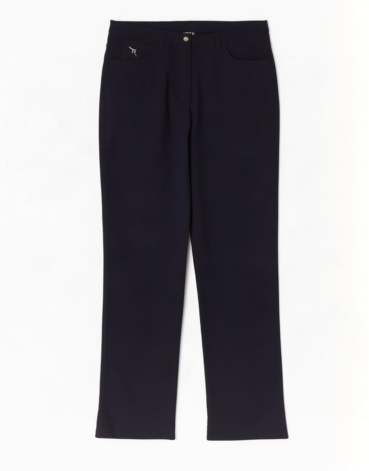 Chervo Lige Casual Bukser til kvinder IT 44 Medium W28 L31 Marineblå
