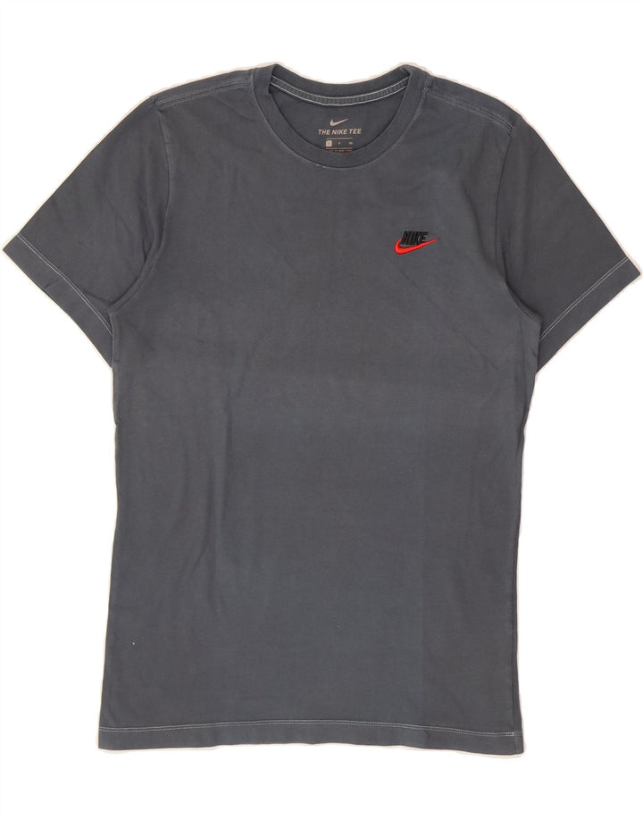 NIKE Mens Graphic T-Shirt Top Small Grey Cotton Vintage Nike and Second-Hand Nike from Messina Hembry 