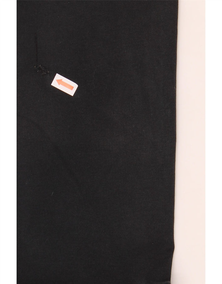 NIKE Womens Graphic Leggings UK 12 Medium Black Cotton Vintage Nike and Second-Hand Nike from Messina Hembry 