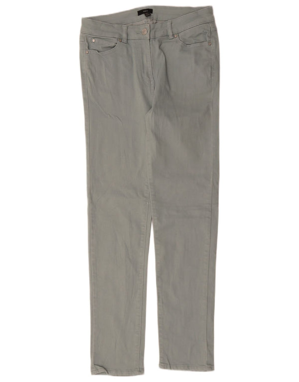 M&Co Dame Slim Jeans UK 10 Small W30 L29 Blå Bomuld