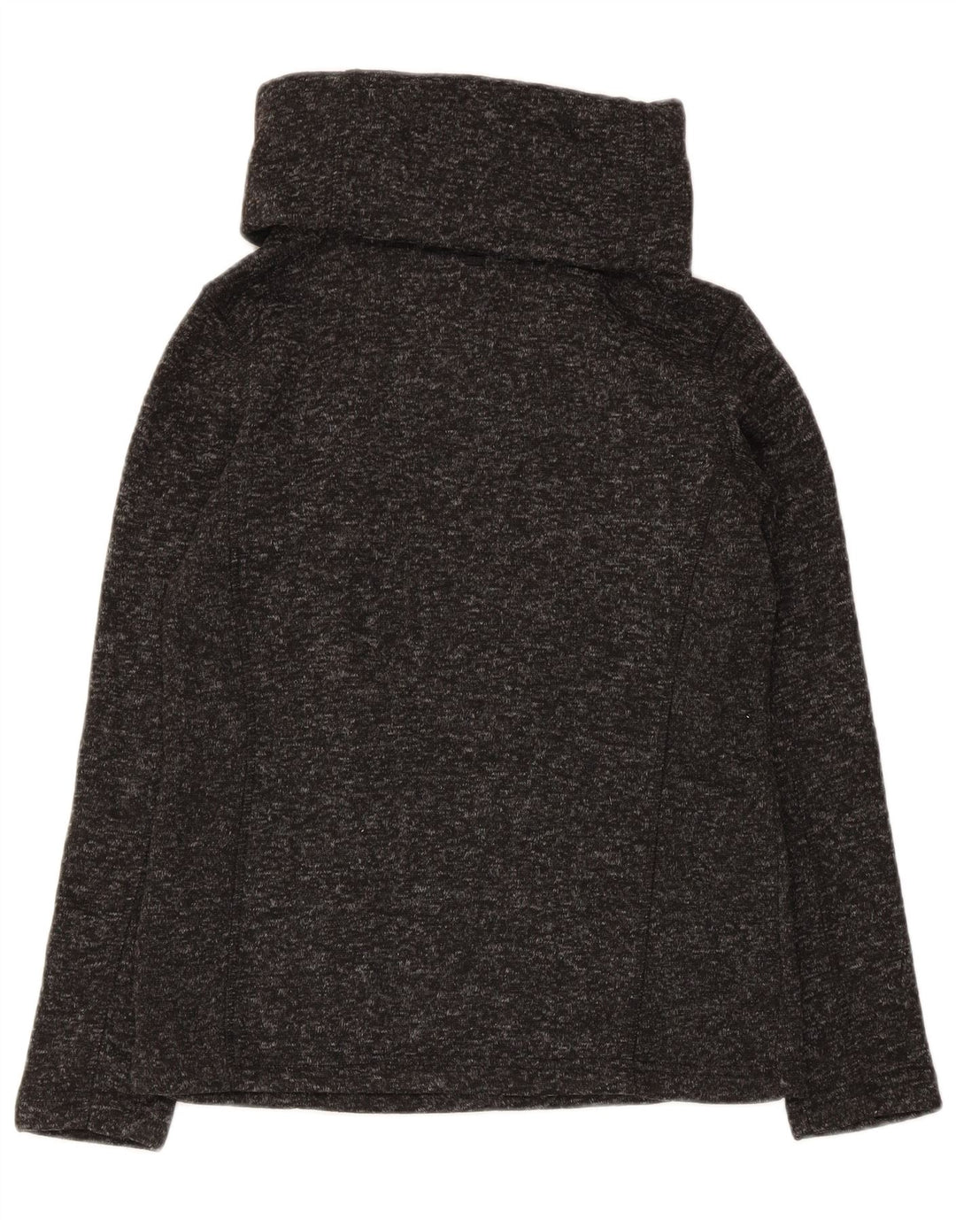 Mountain Warehouse Dame Roll Neck Jumper Sweater UK 8 Small Grey Flecked