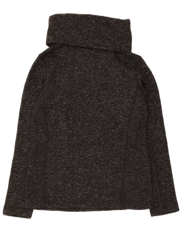 Mountain Warehouse Dame Roll Neck Jumper Sweater UK 8 Small Grey Flecked