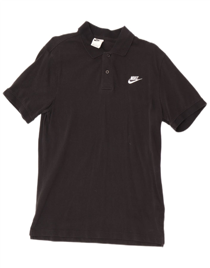 Nike herre poloshirt lille sort bomuld