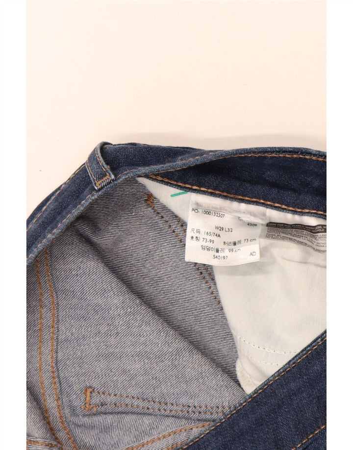 Levi's Dame 712 Slim Jeans W29 L32 Blå