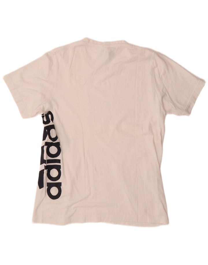 ADIDAS Grafisk T-shirt top til mænd, lille hvid