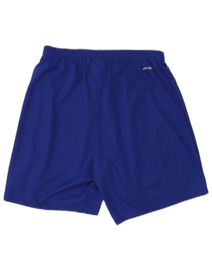 Adidas Herre Climalite Sportshorts Medium Blue Polyester