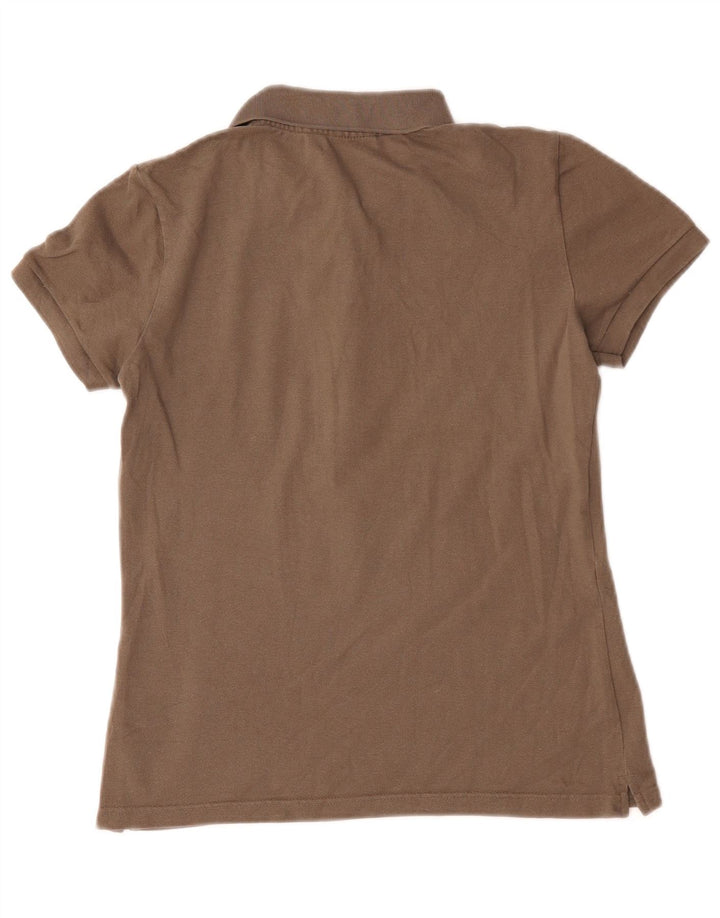 Lacoste Dame Polo Shirt Størrelse 42 Large Brun