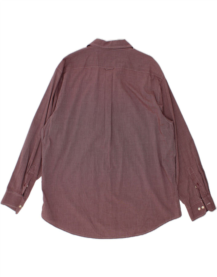 IZOD Mens Shirt 2XL Purple Cotton Vintage Izod and Second-Hand Izod from Messina Hembry 
