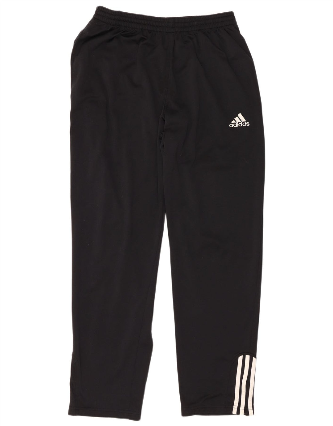 ADIDAS Mens Tracksuit Trousers UK 44/46 Large  Black Polyester