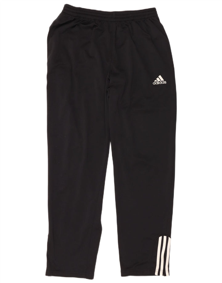 ADIDAS Mens Tracksuit Trousers UK 44/46 Large  Black Polyester
